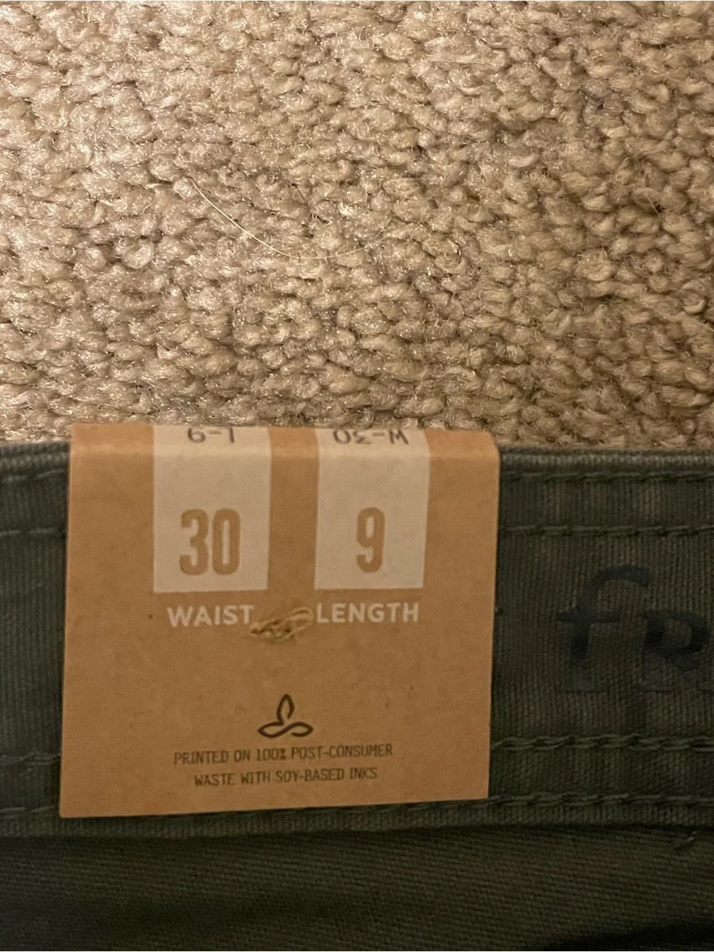 Prana Men’s Pewter Bronson Shorts